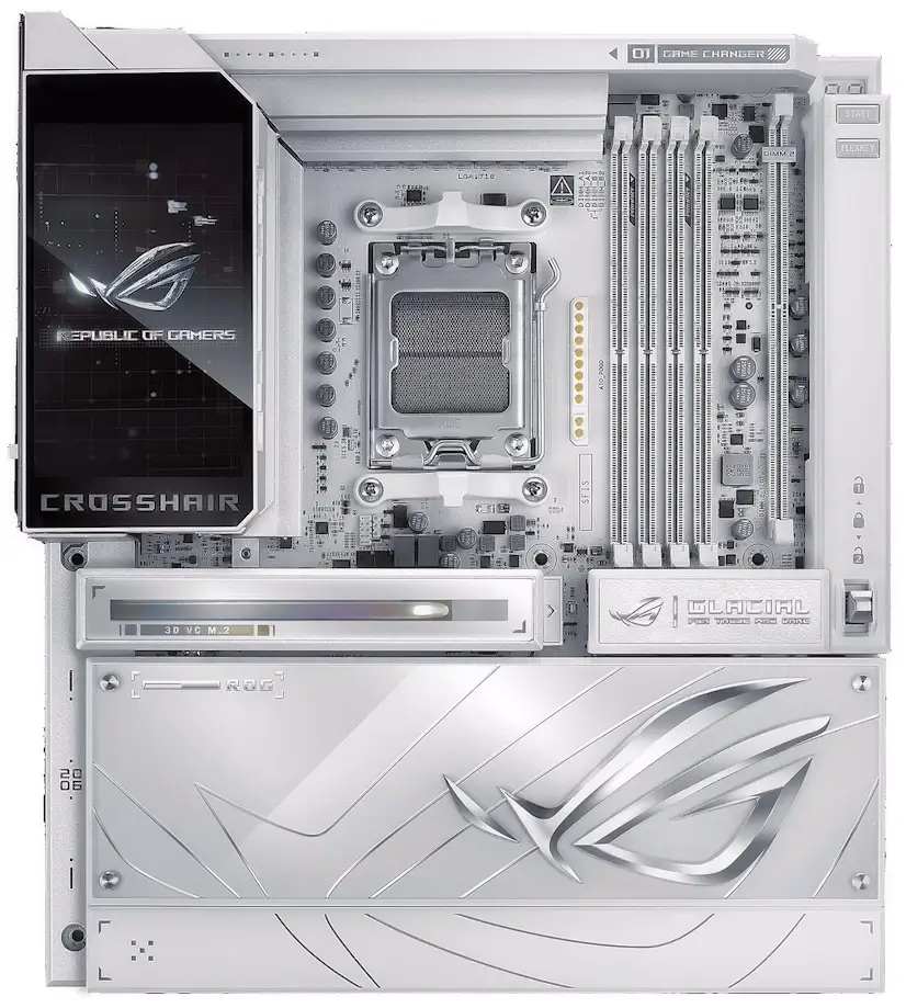 Montaje Placa Base ASUS ROG CROSSHAIR X870E GLACIAL Valdebebas Valdebebas PC - Montaje Placa Base ASUS ROG CROSSHAIR X870E GLACIAL Valdebebas
